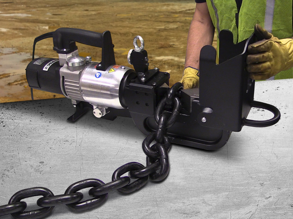 Enerpac cutter cutting chain